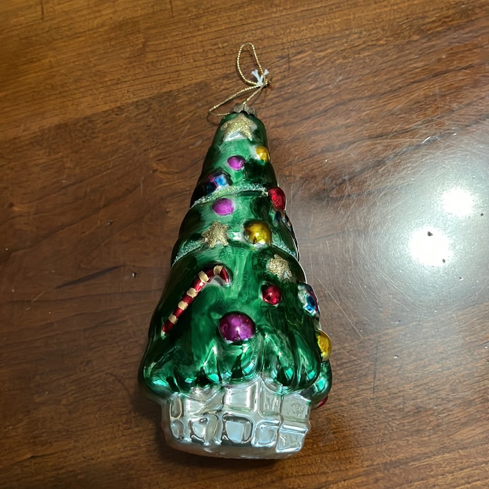 Glass Christmas‎ Tree Ornament